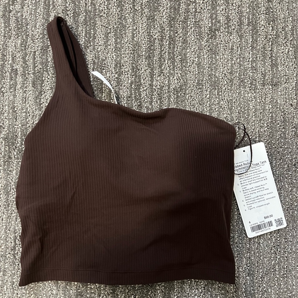 Lululemon rubbed yoga tank
